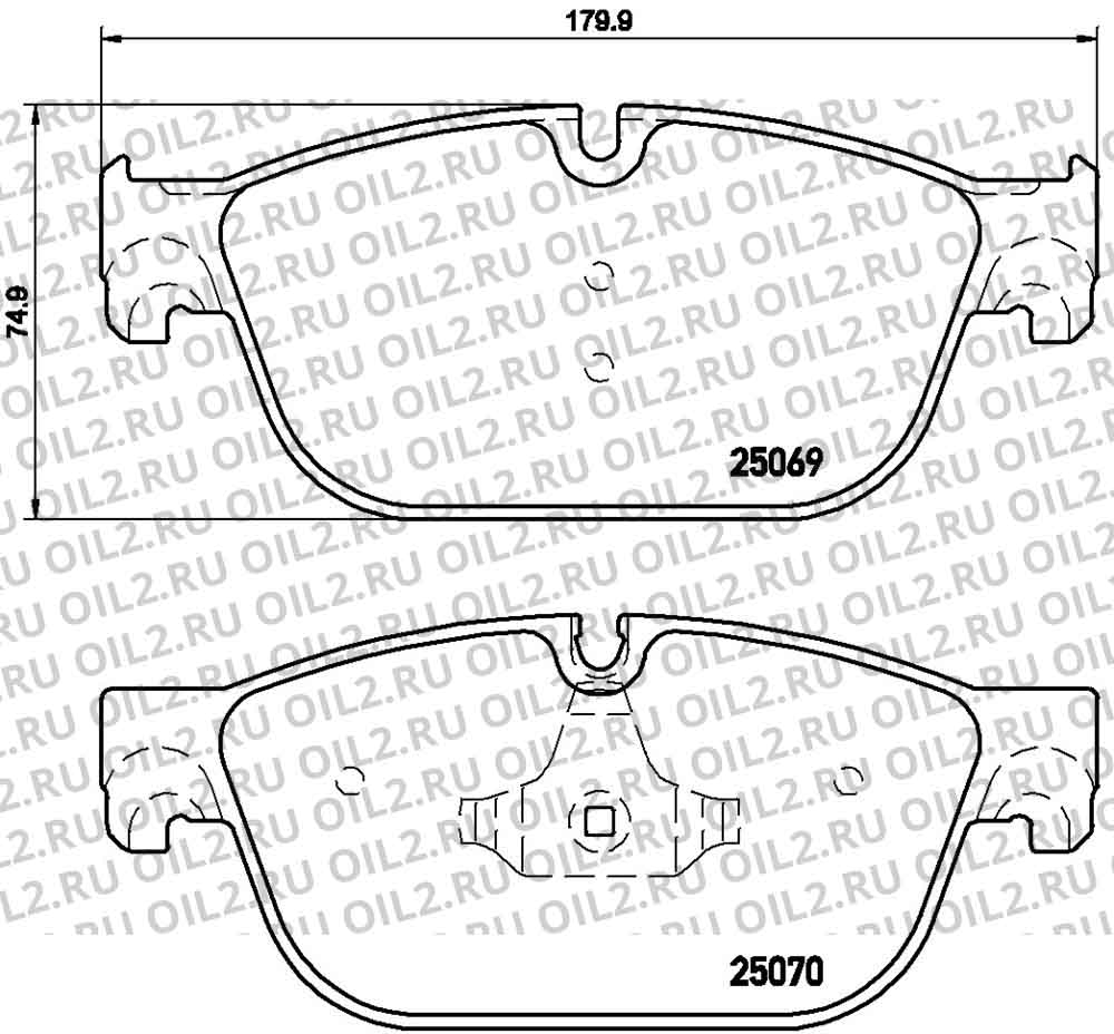  BREMBO P 61 107. .
