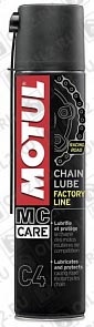 ������    MOTUL C4 Chain Lube Factory Line 0,1 .