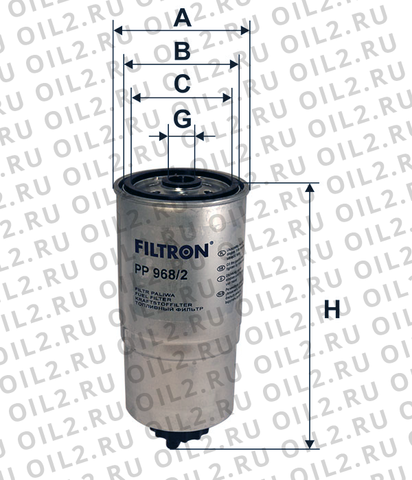 ���������� ������ ������ FILTRON PP 968/2