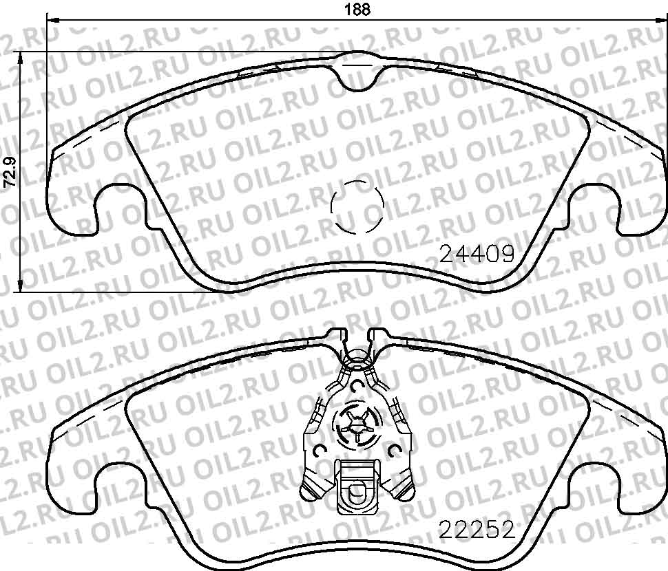  BREMBO P 85 145. .