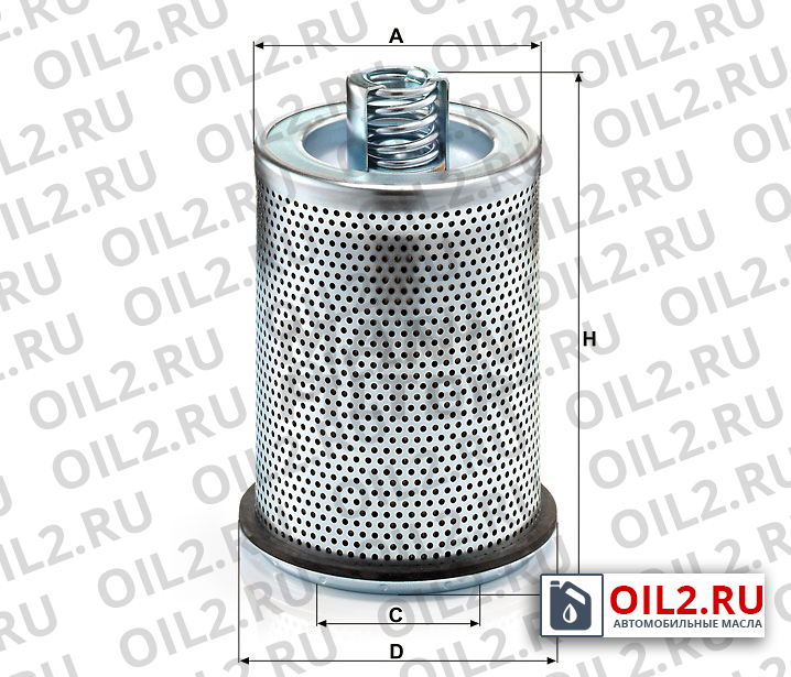 Габаритный чертеж MANN H 710/1 z Габаритный чертеж MANN H 710/1 z