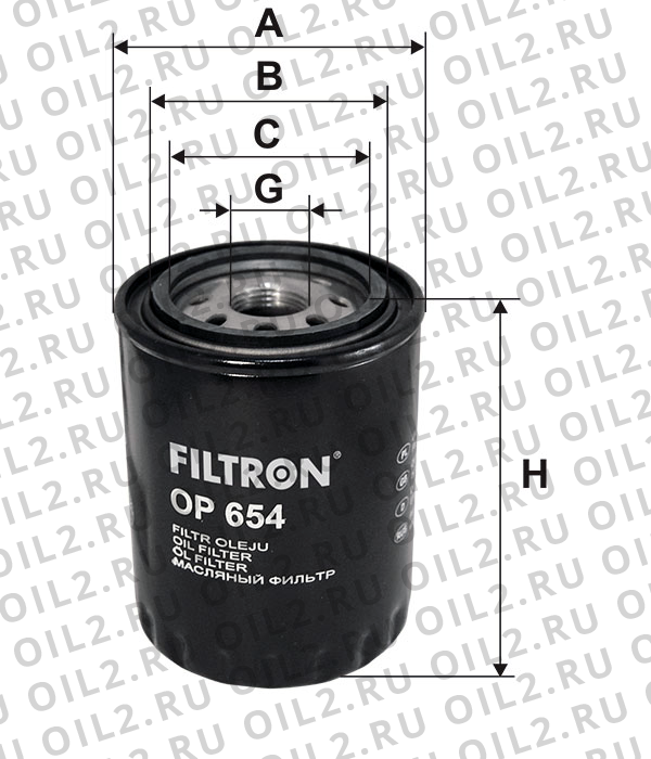    FILTRON OP 654