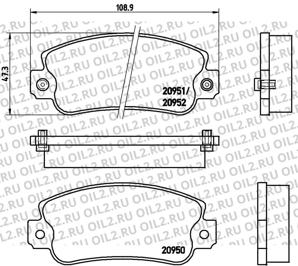  BREMBO P 23 013. .