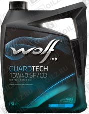 ������ WOLF Guard Tech 15W-40 SF/CD 5 �.