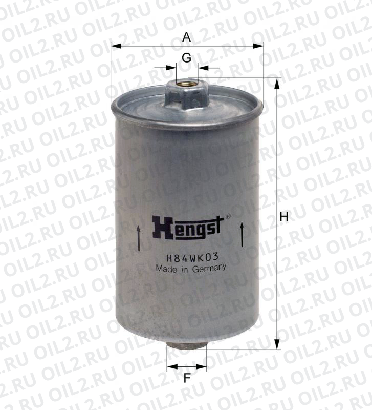 ������   Hengst H84WK03