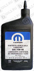 ������   MOPAR Synthetic Gear & Axle Lubricant 75W-90 0,946 .