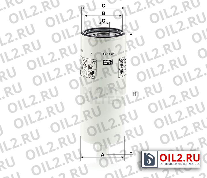 ���������� ������ MANN WK 12 290