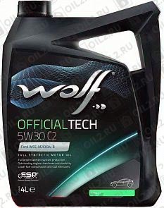 WOLF Official Tech 5W-30 C2 4 . 