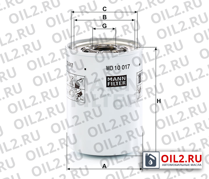 ���������� ������ MANN WD 10 017 x
