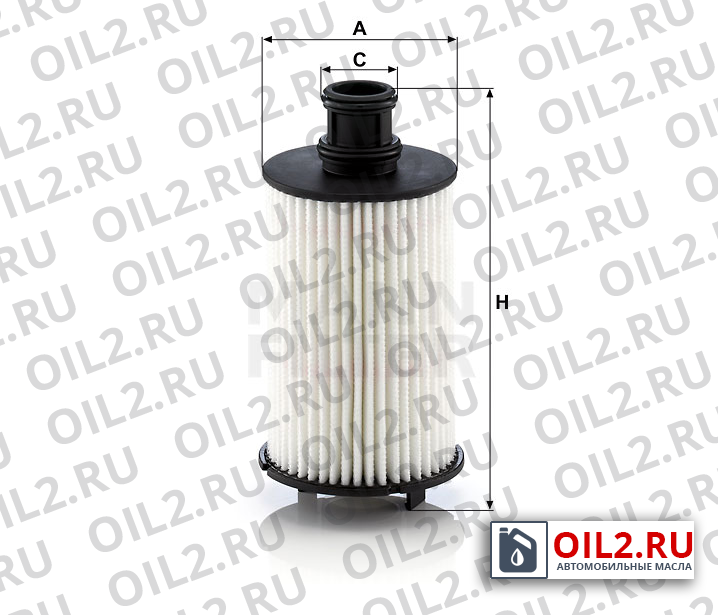 Габаритный чертеж MANN HU 8008 z Габаритный чертеж MANN HU 8008 z