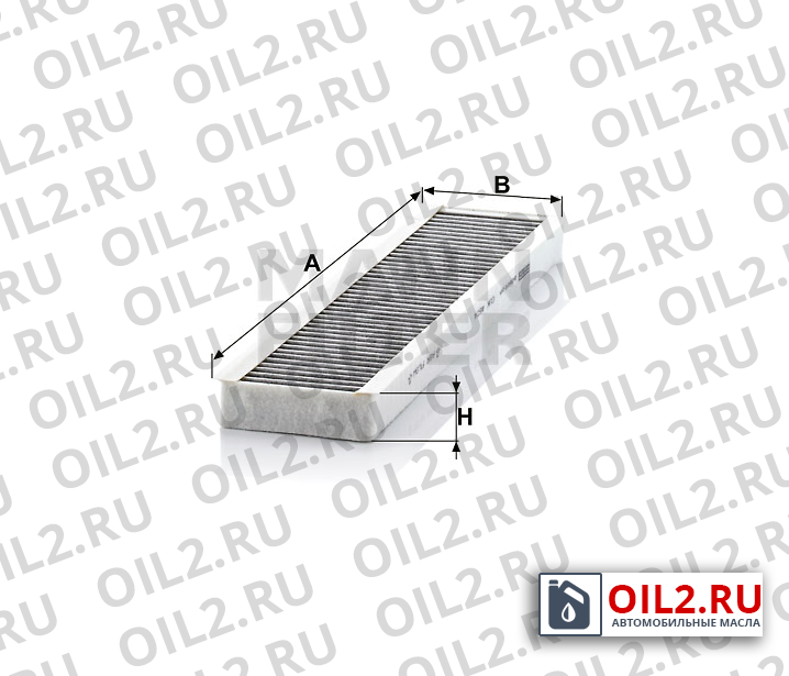 Габаритный чертеж MANN CUK 4624 Габаритный чертеж MANN CUK 4624