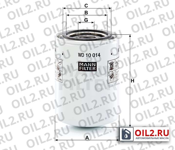   MANN WD 10 014