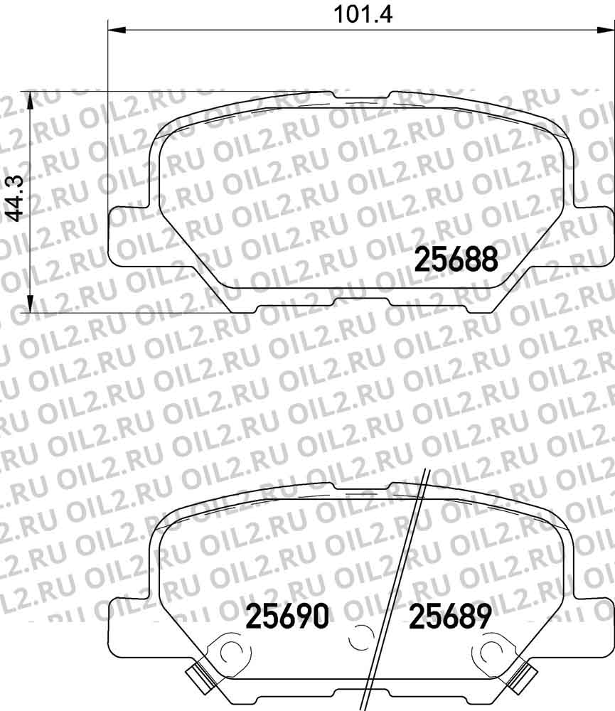  BREMBO P 61 111. .