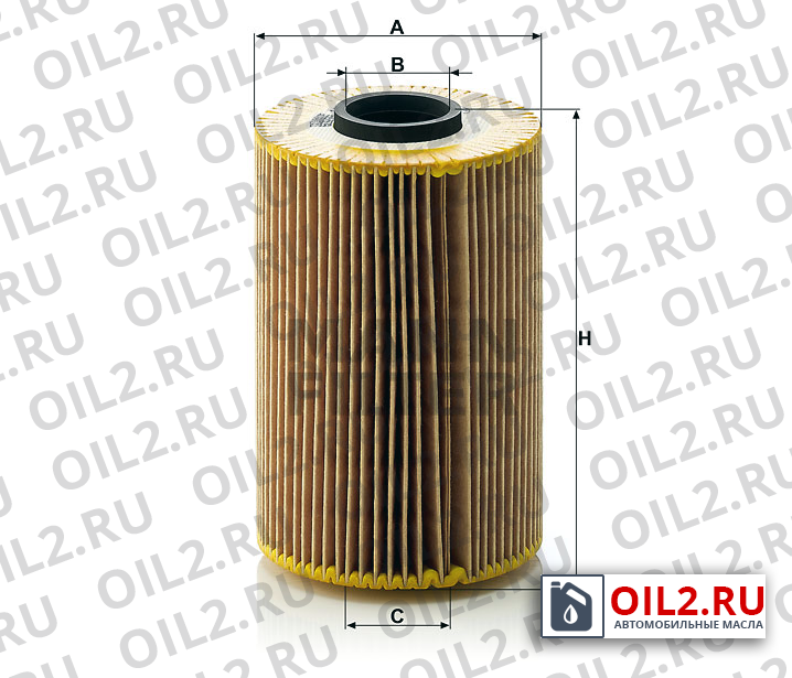Габаритный чертеж MANN HU 930/3 x Габаритный чертеж MANN HU 930/3 x