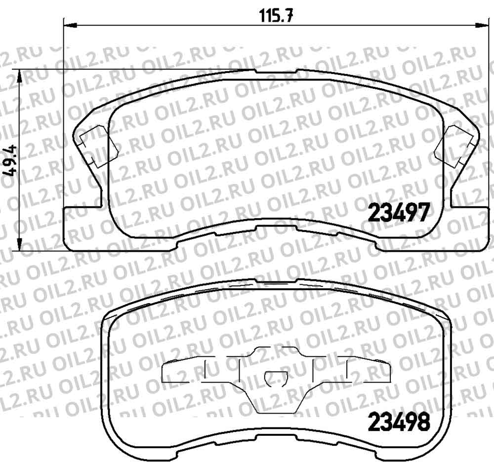  BREMBO P 16 008. .