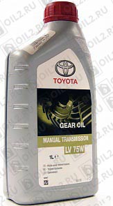  TOYOTA MT Gear Oil LV 75W 1 .