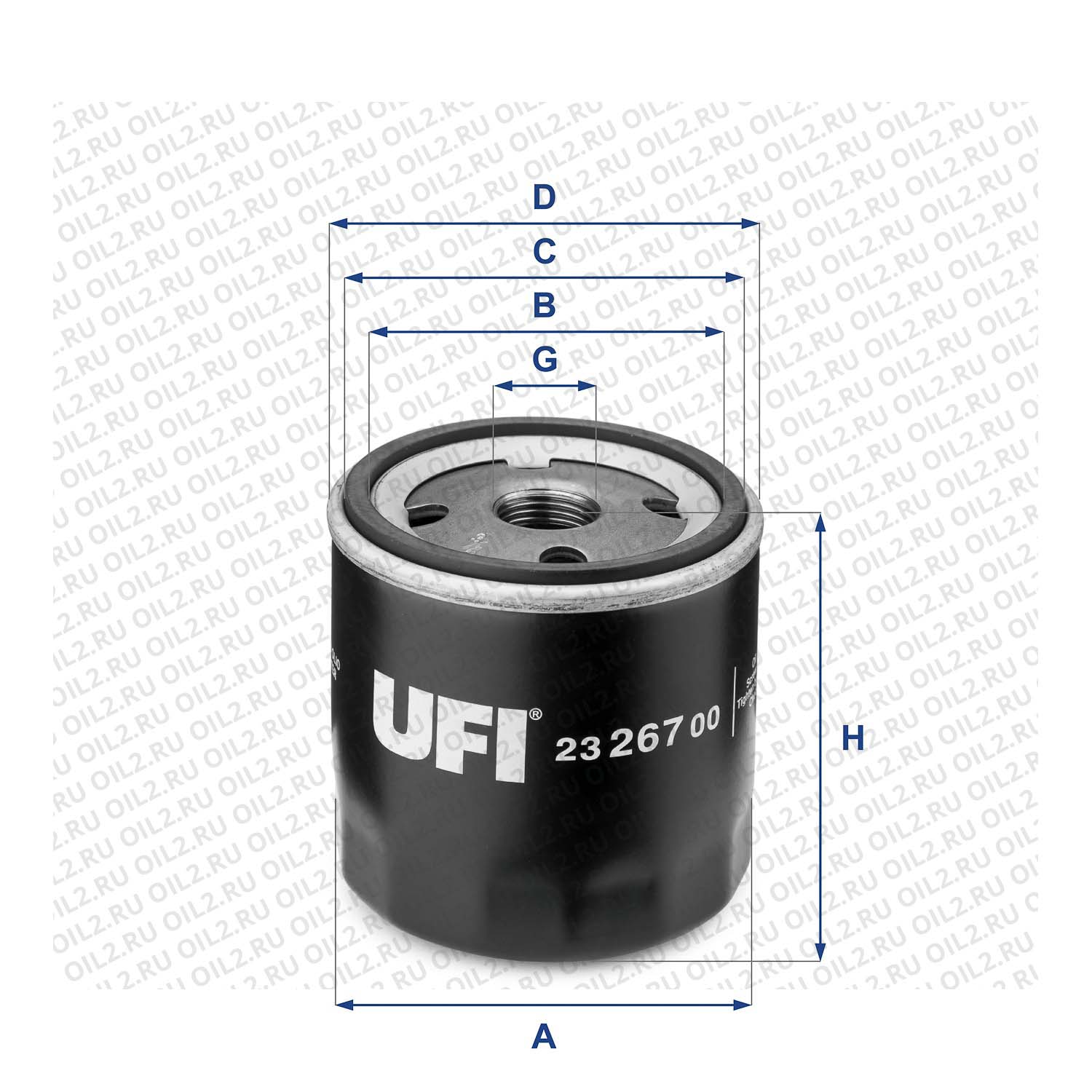 ������ �������� ������ UFI 23.267.00