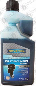 пїЅпїЅпїЅпїЅпїЅпїЅ RAVENOL Outboard 2T Mineral 1 л.