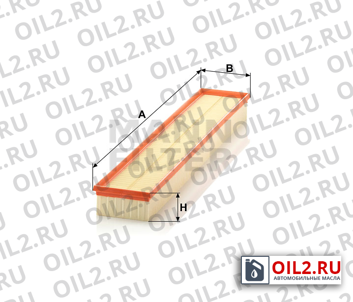Габаритный чертеж MANN C 69 226 Габаритный чертеж MANN C 69 226