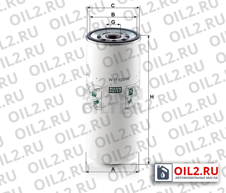   MANN W 11 102/35