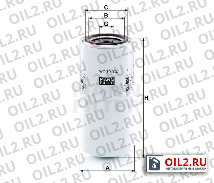   MANN WD 10 022