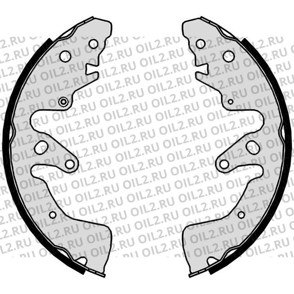 Колодки барабанного тормоза BREMBO S 79 524. Фотогаллерея. Колодки барабанного тормоза BREMBO S 79 524. Фотогаллерея.