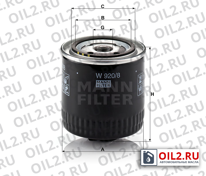   MANN W 920/8