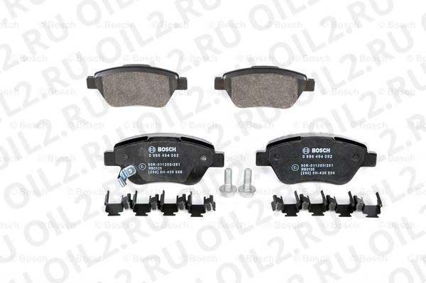 набор тормозных колодок; фронт (Bosch 0986494092). Фотогаллерея. набор тормозных колодок; фронт (Bosch 0986494092). Фотогаллерея.