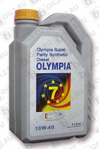 пїЅпїЅпїЅпїЅпїЅпїЅ OLYMPIA Super Partly Synthetic Diesel Oil SAE 10W-40 208 л.