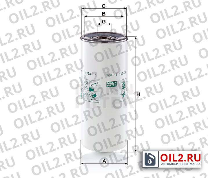   MANN WDK 11 102/23