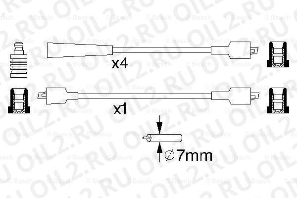 жгут проводов зажигания (Bosch 0986356828). Фотогаллерея. жгут проводов зажигания (Bosch 0986356828). Фотогаллерея.