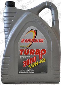 пїЅпїЅпїЅпїЅпїЅпїЅ JB GERMAN OIL Turbo 3000D Truck Speed 15W-40 5 л.