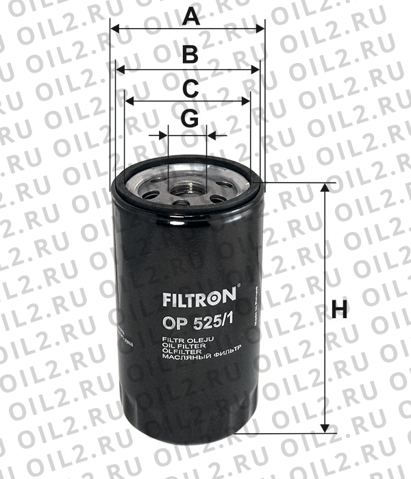 ���������� ������ ������ FILTRON OP 525/1