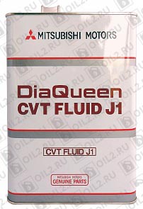 пїЅпїЅпїЅпїЅпїЅпїЅ Трансмиссионное масло MITSUBISHI DiaQueen CVT Fluid J1 4 л.