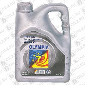 пїЅпїЅпїЅпїЅпїЅпїЅ OLYMPIA Pro-Tech Fully Synthetic Engine Oil SAE 5W-40 60 л.