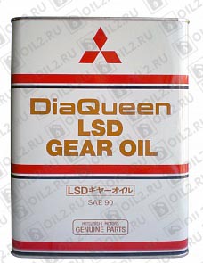 пїЅпїЅпїЅпїЅпїЅпїЅ Трансмиссионное масло MITSUBISHI DiaQueen LSD 90 GL-5 4 л.