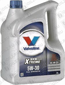 VALVOLINE SynPower Xtreme XL-III 5W-30 C3 4 . 
