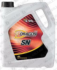 ������ S-OIL Dragon SN 5W-40 4 .