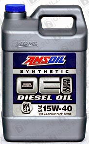 AMSOIL OE Synthetic Diesel Motor Oil 15W-40 3,785 . 