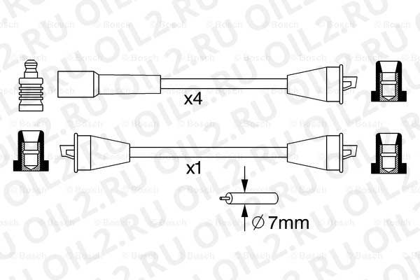 жгут проводов зажигания (Bosch 0986357049). Фотогаллерея. жгут проводов зажигания (Bosch 0986357049). Фотогаллерея.