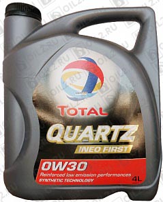 пїЅпїЅпїЅпїЅпїЅпїЅ TOTAL Quartz INEO First 0W-30 4 л.