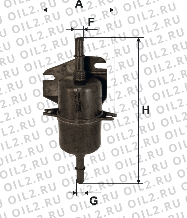Габаритный чертеж Фильтр FILTRON PS 921 Габаритный чертеж Фильтр FILTRON PS 921