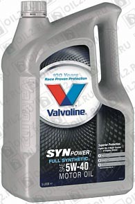 VALVOLINE SynPower 5W-40 5 . 