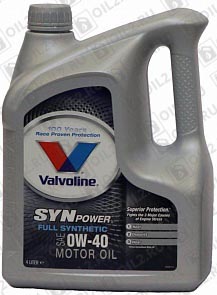 VALVOLINE SynPower 0W-40 4 . 