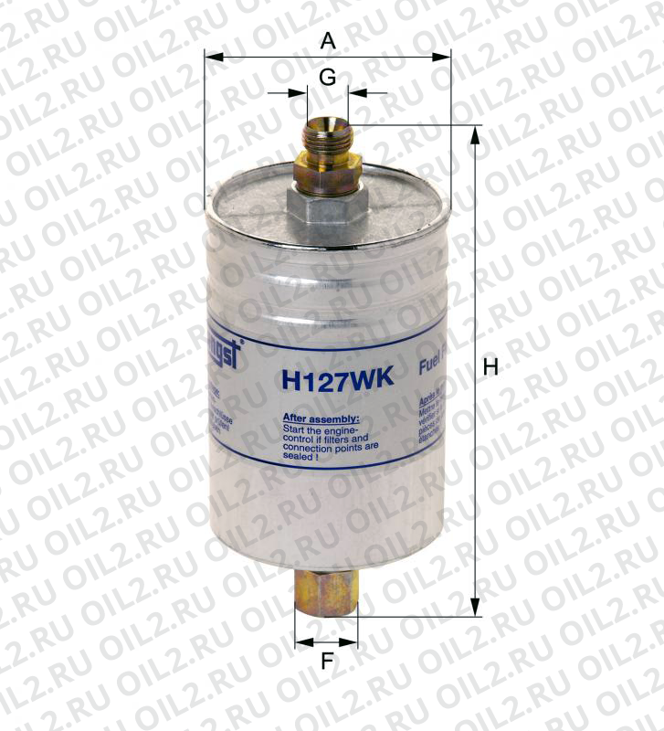   Hengst H127WK.  .