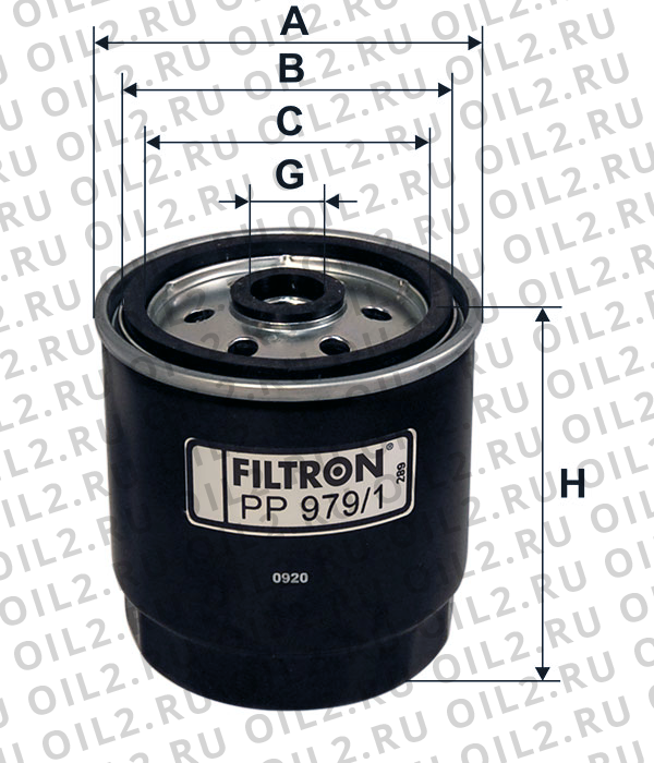    FILTRON PP 979/1