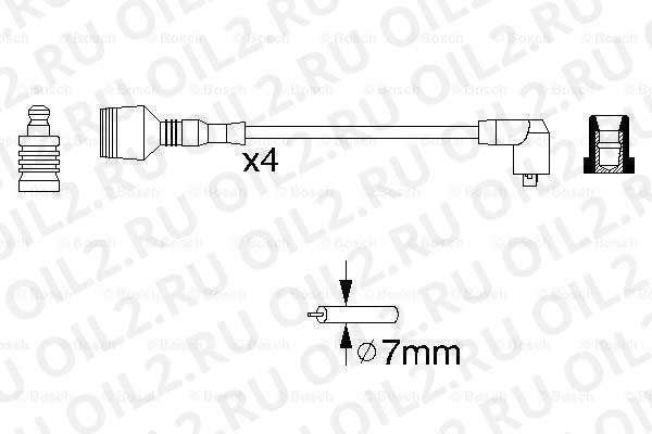 жгут проводов зажигания (Bosch 0986356856). Фотогаллерея. жгут проводов зажигания (Bosch 0986356856). Фотогаллерея.