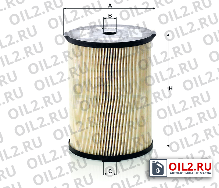 Габаритный чертеж MANN PFU 19 226 x Габаритный чертеж MANN PFU 19 226 x