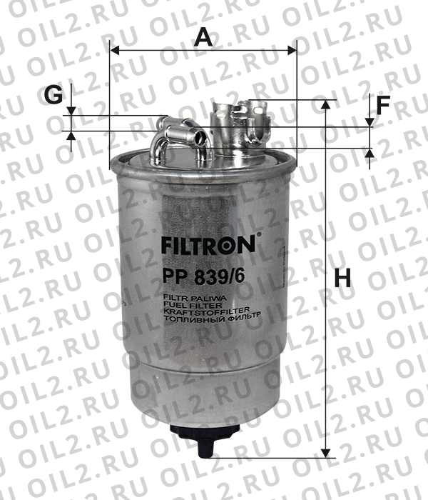    FILTRON PP 839/6