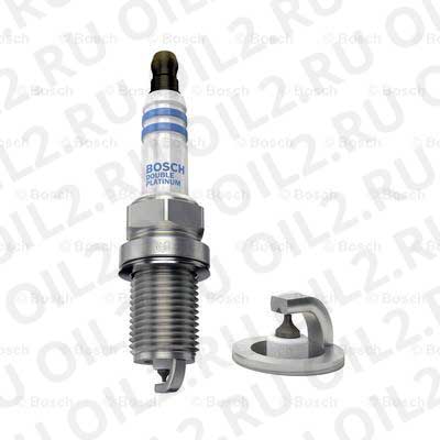 spark plug, double platinum (Bosch 0242236564). .